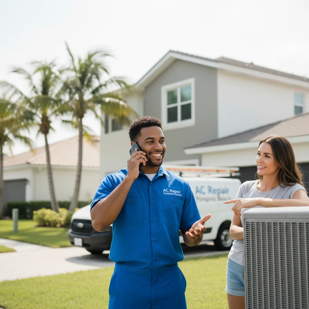 AC Repair Pompano Beach customer support in Fort Fairfield
